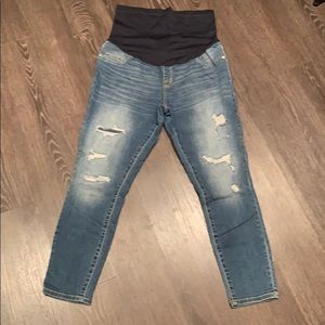 Ankle Skinny Maternity Jeans, sz M